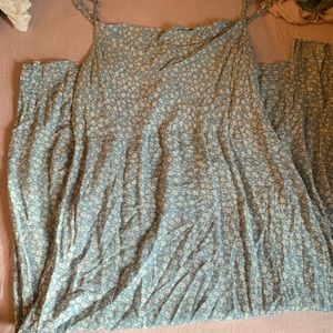 American eagle maxi dress scowl neck. Side slit